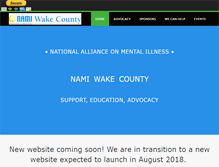 Tablet Screenshot of nami-wake.org